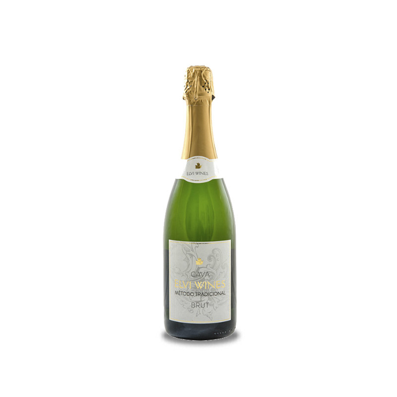 Bottle of Elvi Wines Kosher Cava Brut