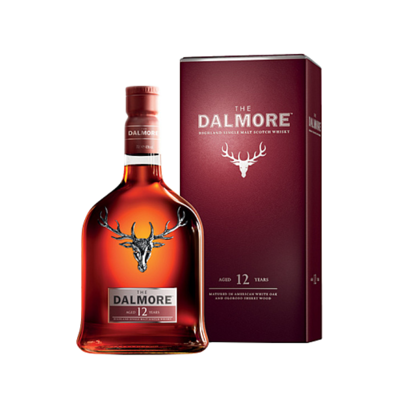 【THE DALMORE 12年 700ml ギフトボックス入り】 The Dalmore 12 Year Old Single Malt Scotch Whisky | Decántalo