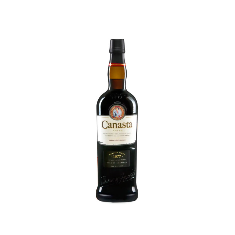 Bottle of Canasta Cream