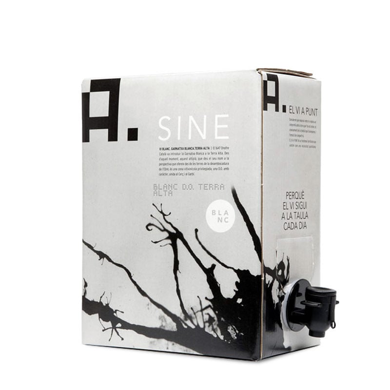Bottle of A. Sine Blanco Bag in Box 3 Liters