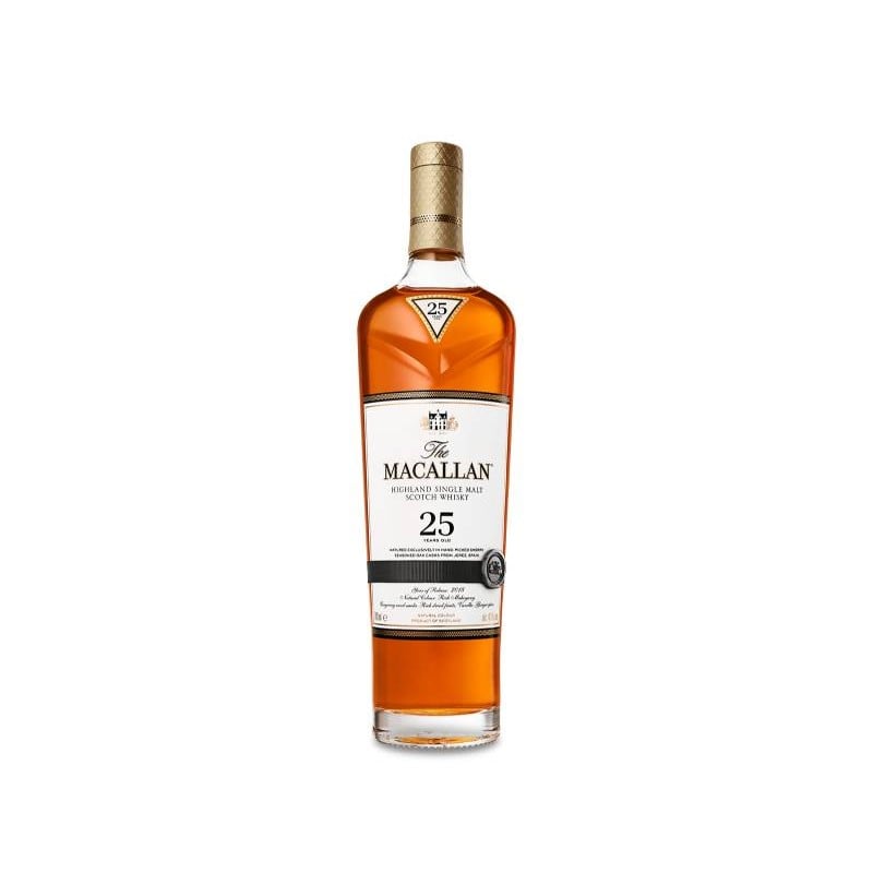 ウイスキー The Macallan 25 Years Old The Macallan 25 Year Old Sherry Oak Scotch Whisky | Decántalo