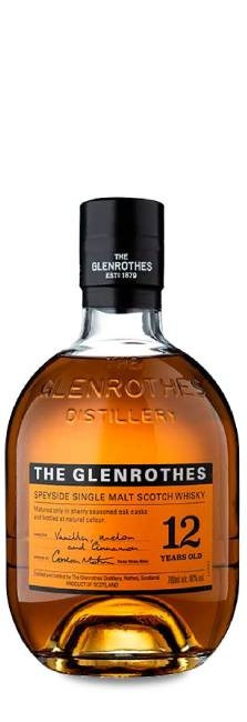 Glenrothes 12 Year Old Single Malt Scotch Whisky 