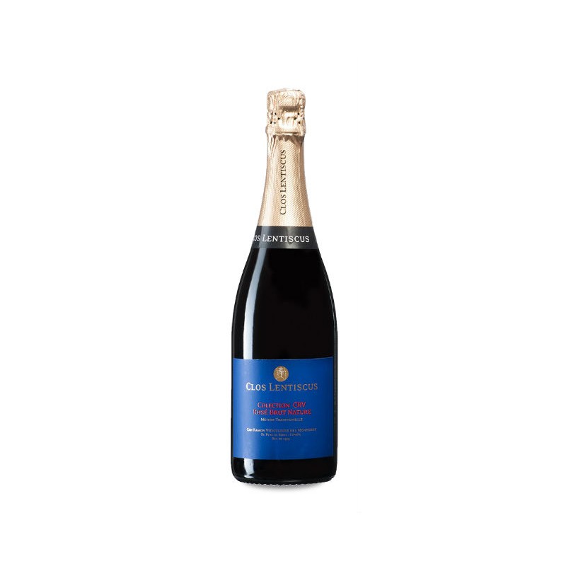 Bottle of Clos Lentiscus Syrah Colection CRV Rosé 2017