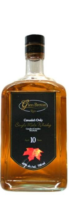 Glen Breton Rare 10 Year Old Single Malt Whisky