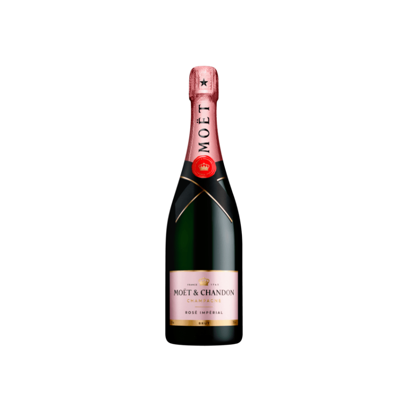 Box 1 bottle Moët & Chandon Imperial Brut Rosé Gift | Decántalo