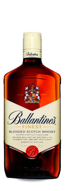 Ballantine's Finest Blended Scotch Whisky 1 Liter | Decantalo (1x100cl)