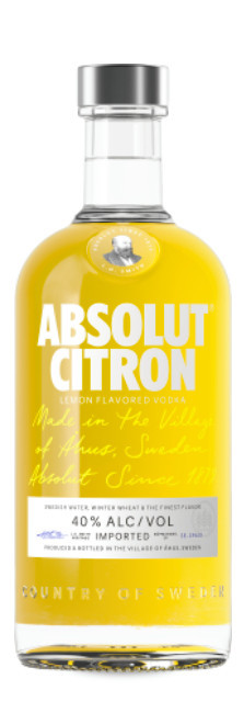 Absolut Citron Vodka 1 Liter