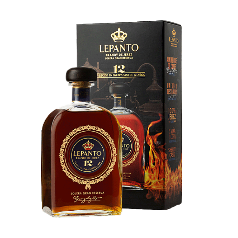González Byass Lepanto Solera Gran Reserva Brandy 70 Cl.