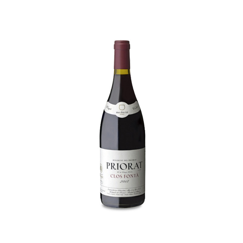 Bottle of Clos Fontà 2018