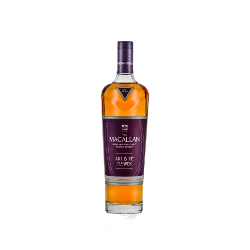 The Macallan Art is Flower 70 cl.
