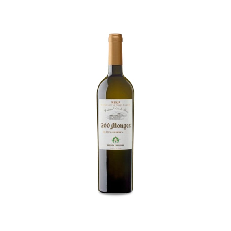 Bottle of 200 Monges Blanco Reserva 2013