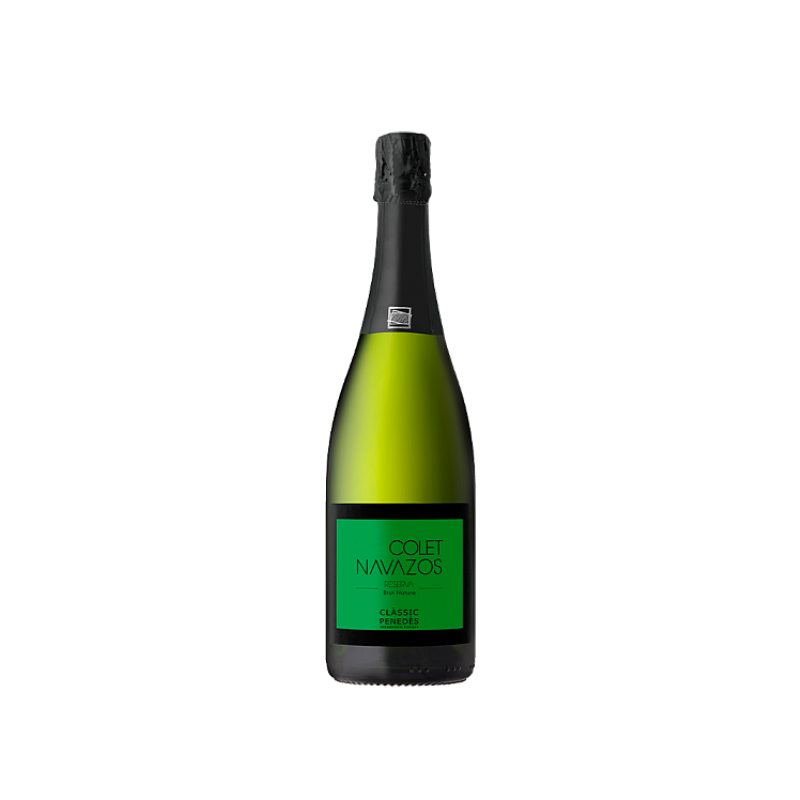 Bottle of Colet Navazos Reserva Brut Nature Etiqueta Verde  2021