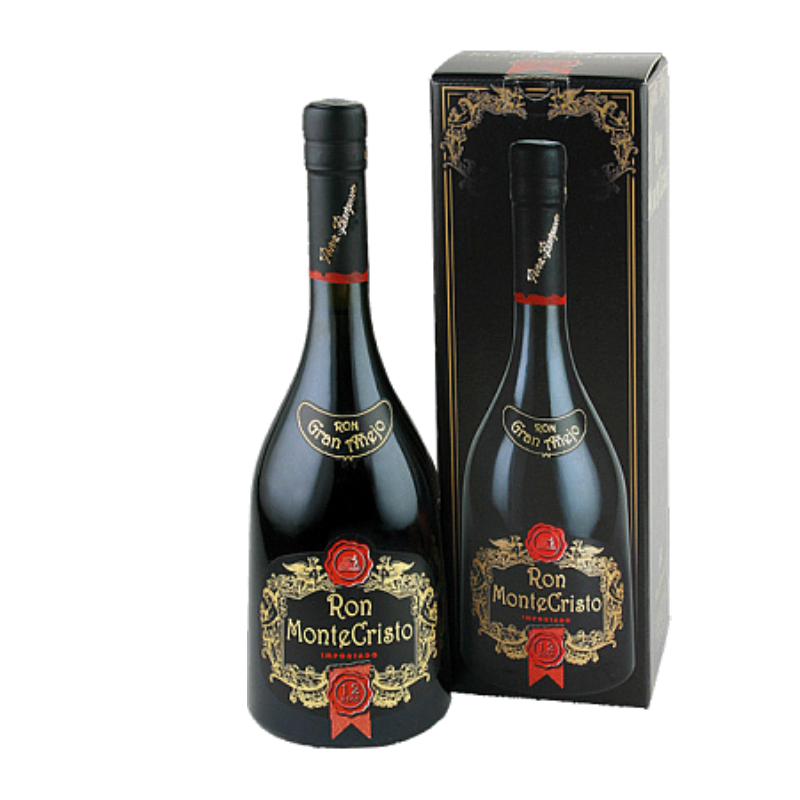 MONTECRISTO RUM 12/モンテクリスト12年/ラム/古酒/オールド Ron Monte Cristo 12 Años con Estuche | Decántalo